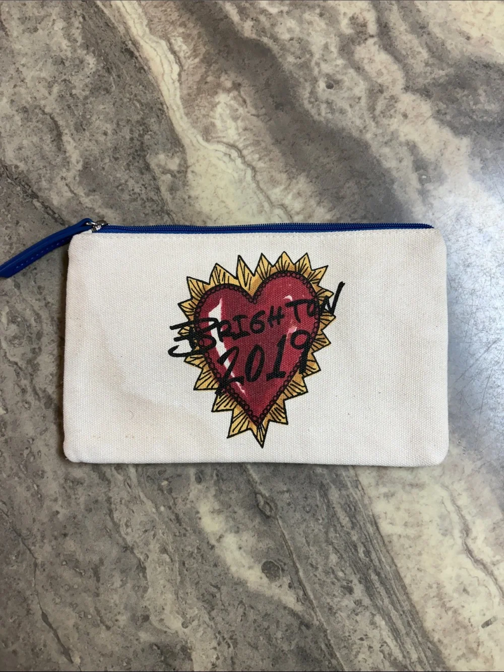 Brighton canvas cosmetic